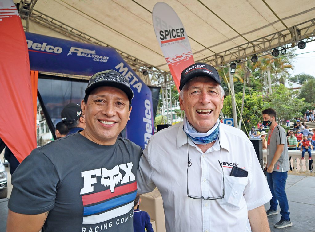 Efraín Moncada y Fernando Jaramillo